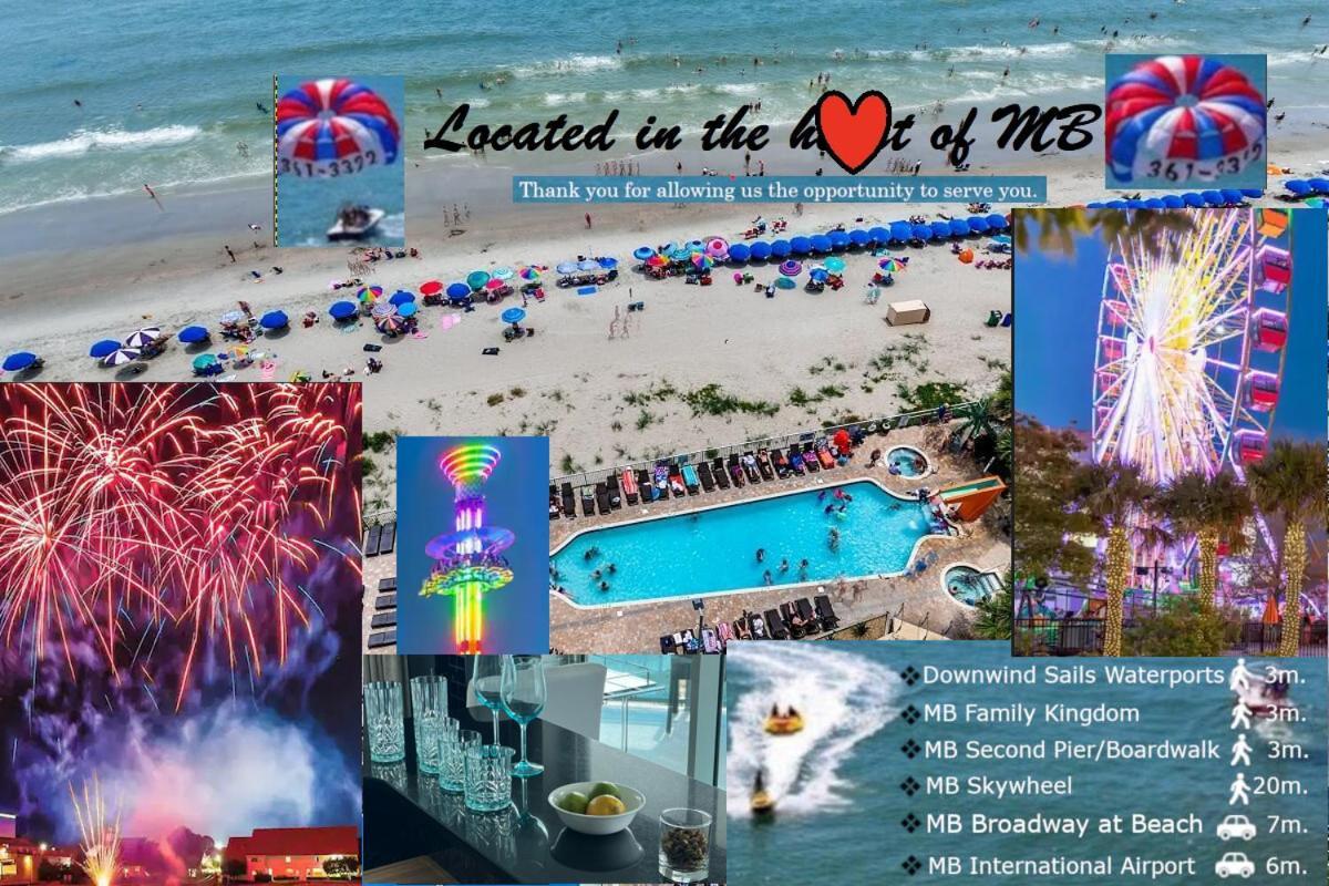 מירטל ביץ' Panoramic Oceanfront Condo Oo 3Rd Floor מראה חיצוני תמונה